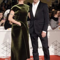 Najwa Nimri y Ernesto Alterio en la gala de clausura del Festival de Málaga 2014