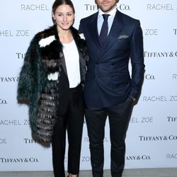 Olivia Palermo y Johannes Huebl en la presentación del libro de Rachel Zoe