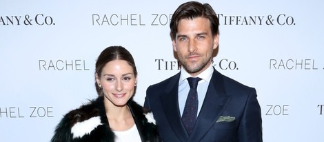 Olivia Palermo y Johannes Huebl en la presentación del libro de Rachel Zoe