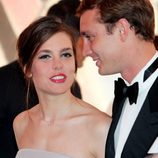 Carlota Casiraghi y su hermano Pierre en el Baile de la Rosa de Mónaco 2014