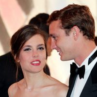 Carlota Casiraghi y su hermano Pierre en el Baile de la Rosa de Mónaco 2014