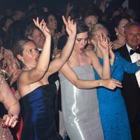 Carlota Casiraghi bailando con la música de Mika en el Baile de la Rosa de Mónaco 2014