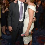 Arnold Schwarzenegger y Emma Thompson en los Premios Empire 2014