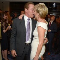 Arnold Schwarzenegger y Emma Thompson en los Premios Empire 2014