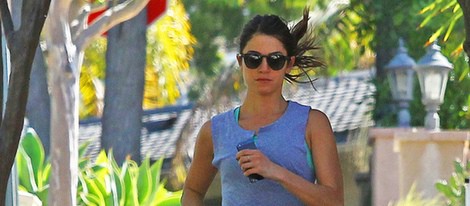 Nikki Reed haciendo deporte en Los Ángeles