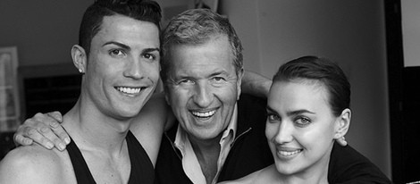 Cristiano Ronaldo e Irina Shayk con Mario Testino para Vogue España