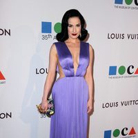 Dita von Teese en la fiesta del 35 aniversario del MOCA de Los Angeles