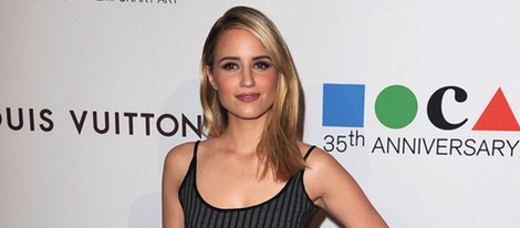 Dianna Agron en la fiesta del 35 aniversario del MOCA de Los Angeles