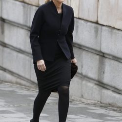 Cristina Cifuentes en el funeral de Estado de Adolfo Suárez