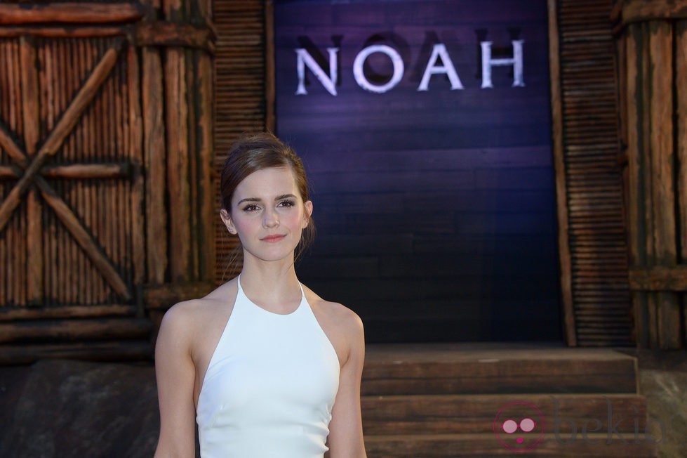 Emma Watson en la premiere de 'Noé en Londres