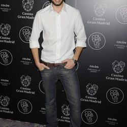 Javier Pereira en una fiesta celebrada en el Casino Gran Madrid