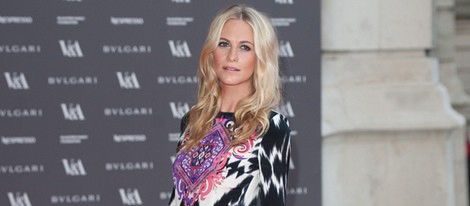 Poppy Delevingne en la inauguración de la exposición 'The Glamour of Italian Fashion 1945-2014'