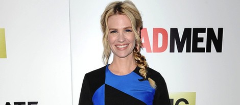 January Jones en el estreno de la última temporada de 'Mad Men'