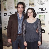 Alejandro Tous y Ruth Nuñez en la presentación del libro 'Matar a Leonardo da Vinci'