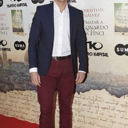 Daniel Muriel en la presentación del libro 'Matar a Leonardo da Vinci'