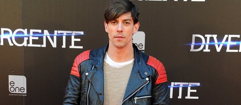 Adrián Lastra en el estreno de 'Divergente' en Madrid