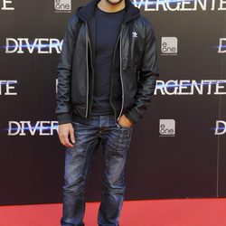 Alejandro Albarracín en el estreno de 'Divergente' en Madrid