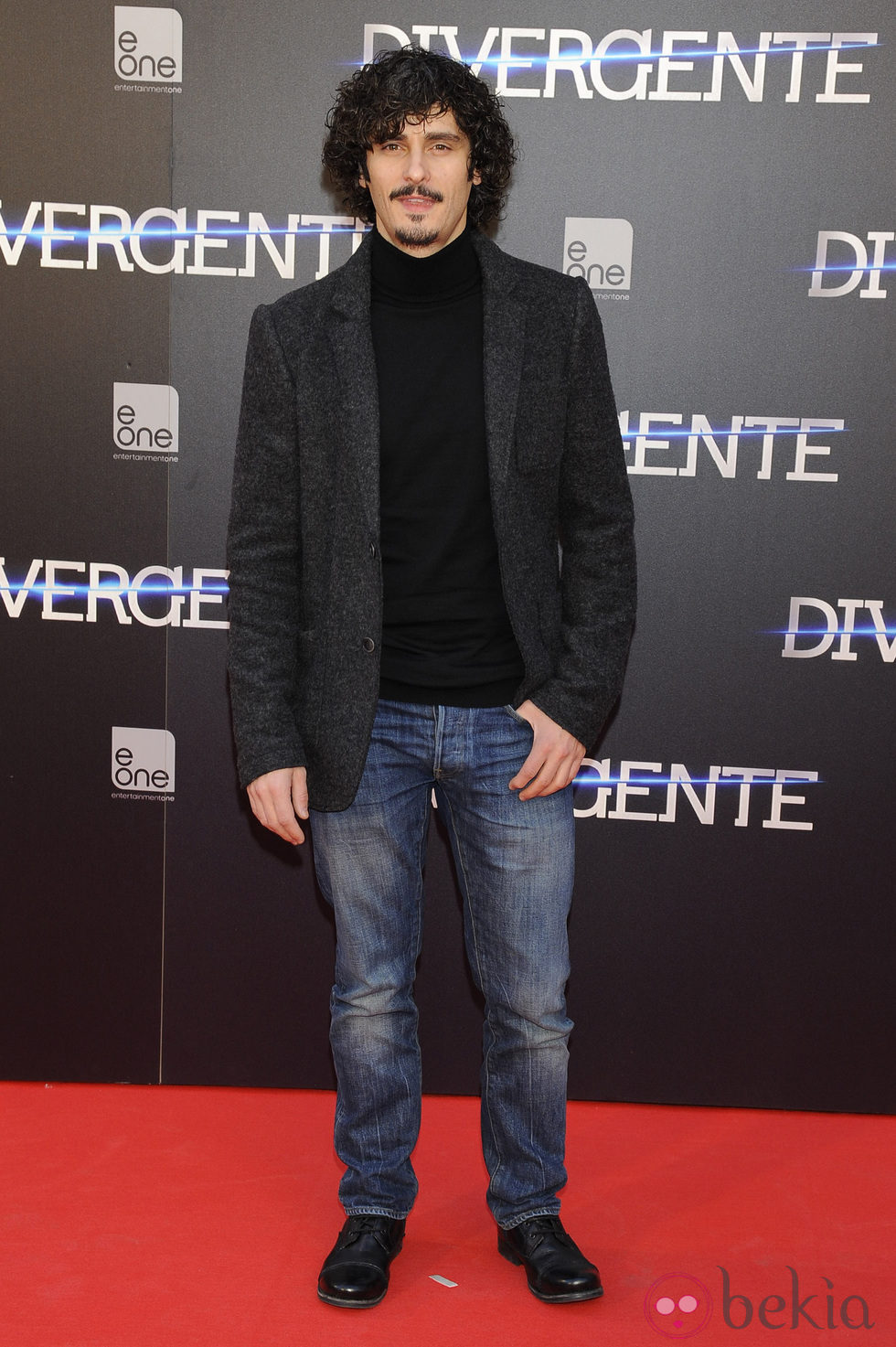 Antonio Pagudo en el estreno de 'Divergente' en Madrid