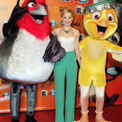 Soraya en el estreno de 'Rio 2' en Madrid