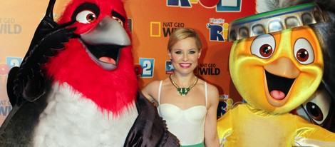 Soraya en el estreno de 'Rio 2' en Madrid