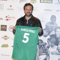 José Luis García en un partido benéfico a favor de Malabo