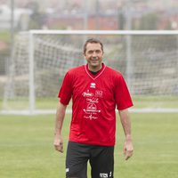 Manu Carreño en un partido benéfico a favor de Malabo