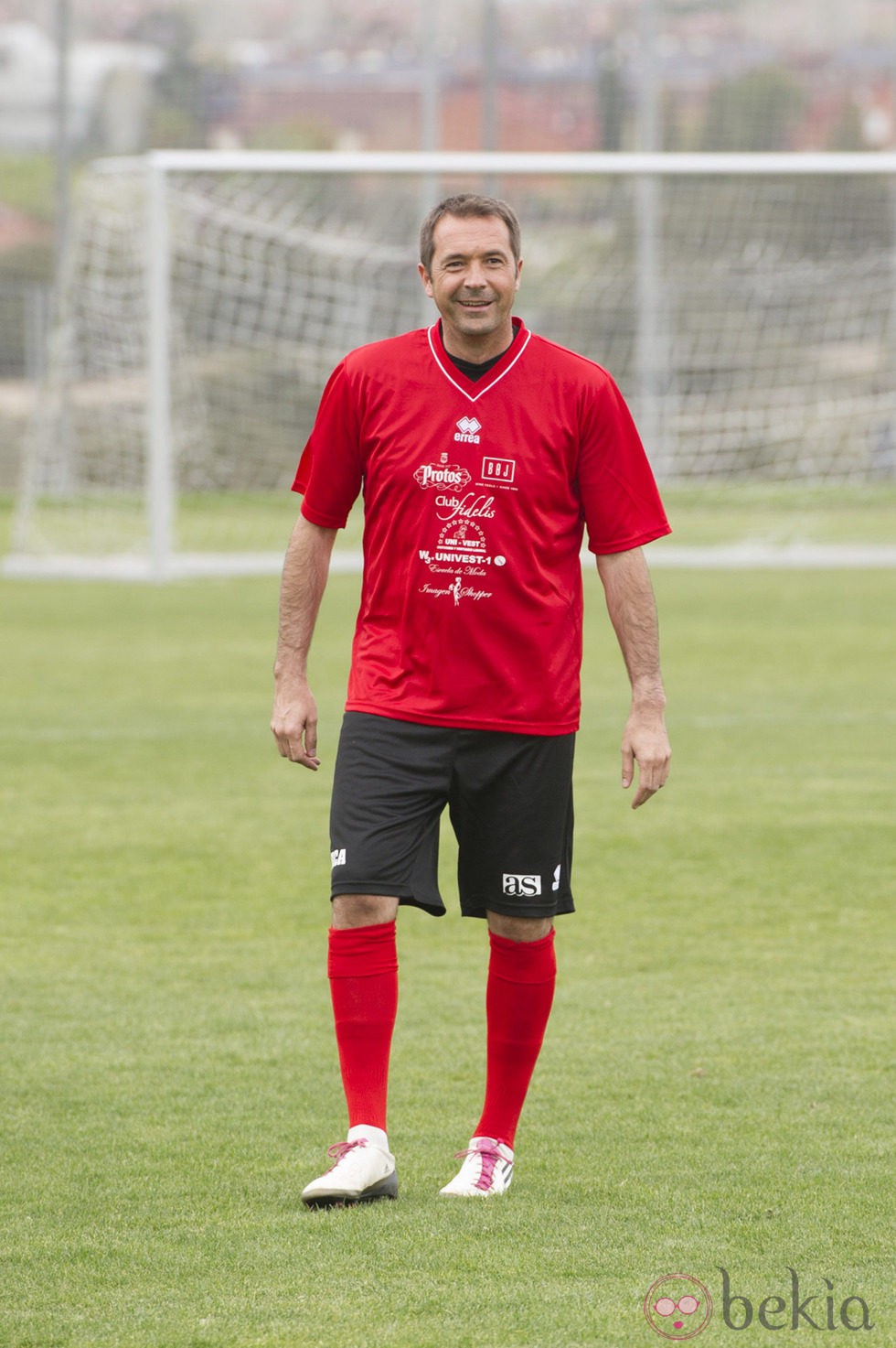 Manu Carreño en un partido benéfico a favor de Malabo