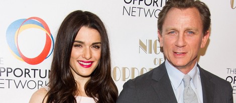 Rachel Weisz y Daniel Craig en la séptima Gala 'Night of Opportunity'