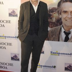 Jeremy Irons en el estreno de 'Tren de noche a Lisboa'