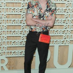 Pelayo Díaz en una fiesta Pull&Bear para presentar el Open de Madrid 2014