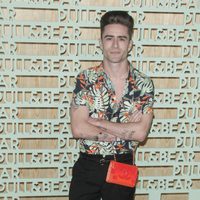 Pelayo Díaz en una fiesta Pull&Bear para presentar el Open de Madrid 2014