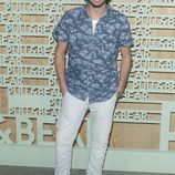 Javier Pereira en una fiesta Pull&Bear para presentar el Open de Madrid 2014