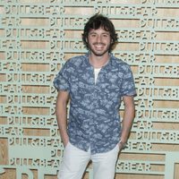 Javier Pereira en una fiesta Pull&Bear para presentar el Open de Madrid 2014