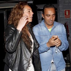 Rocío Carrasco y Fidel Albiac en el concierto de Siempre Así en Madrid