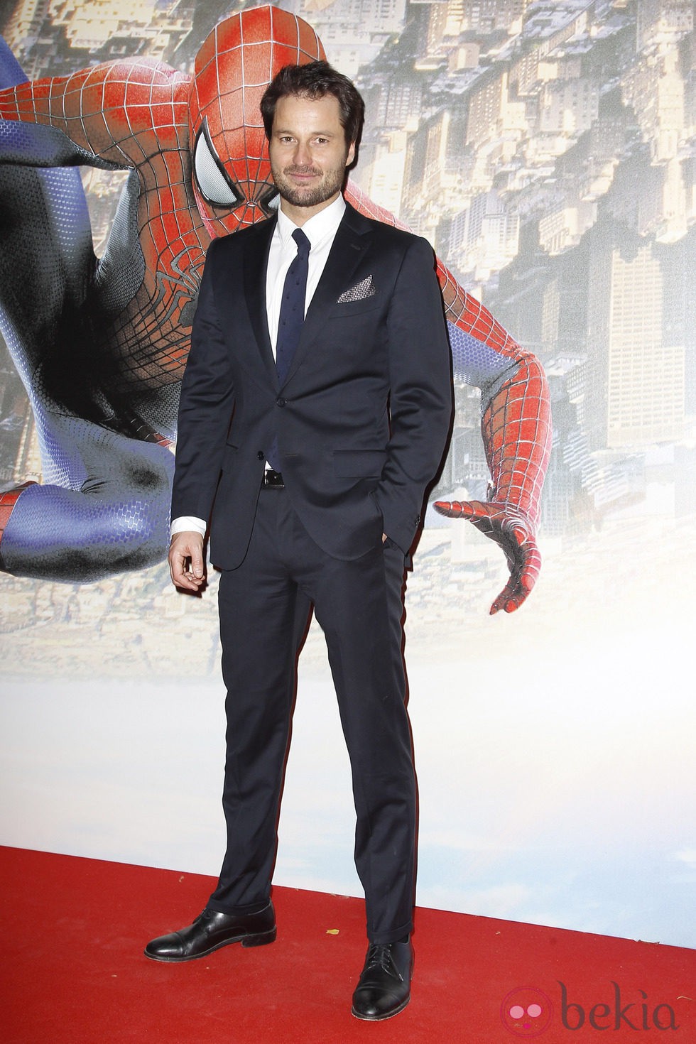 Fernando Andina en el estreno de 'The Amazing Spider-Man 2' en Madrid