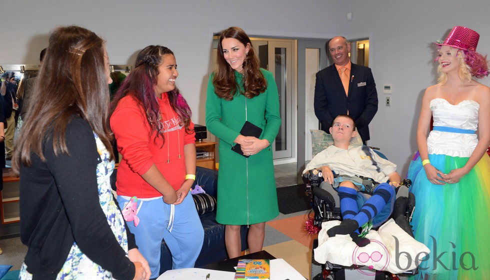 Kate Middleton visita un hospicio en Nueva Zelanda