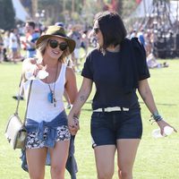 Hilary Duff en el festival de música Coachella 2014