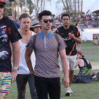 Joe Jonas en el Festival Coachella 2014