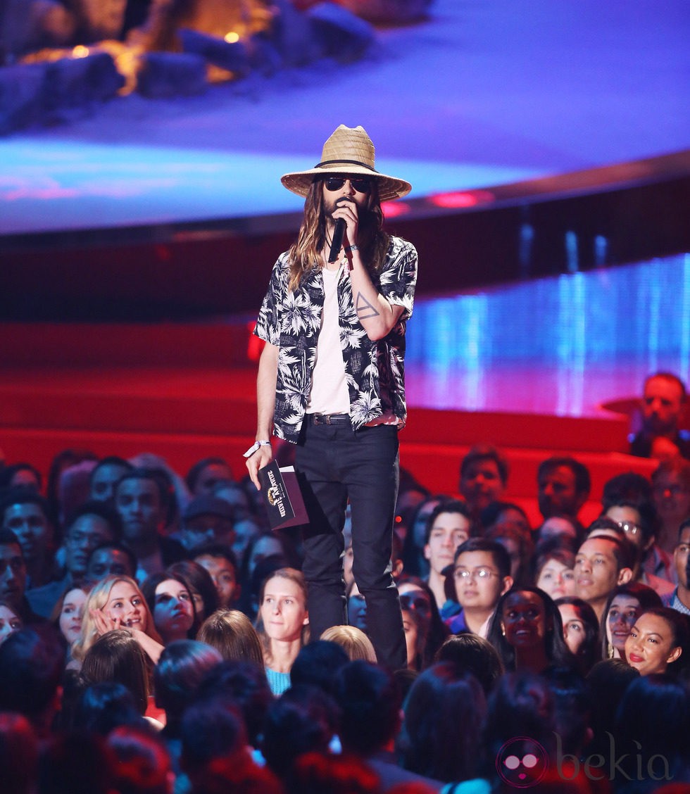 Jared Leto en los MTV Movie Awards 2014