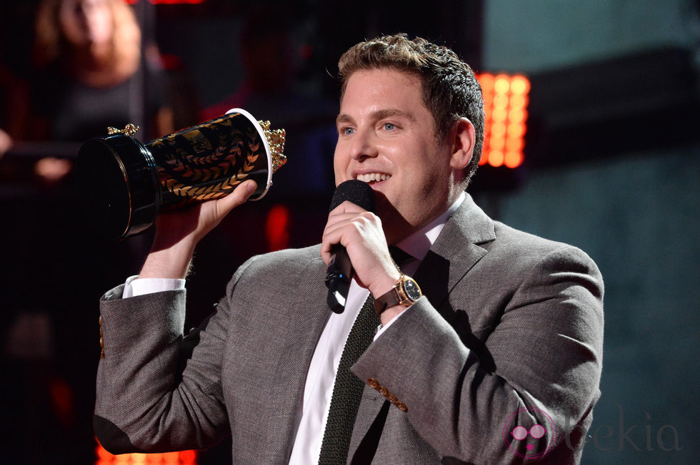 Jonah Hill en los MTV Movie Awards 2014