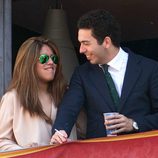 Chabelita Pantoja y Alberto Isla, muy enamorados en la Semana Santa de Sevilla