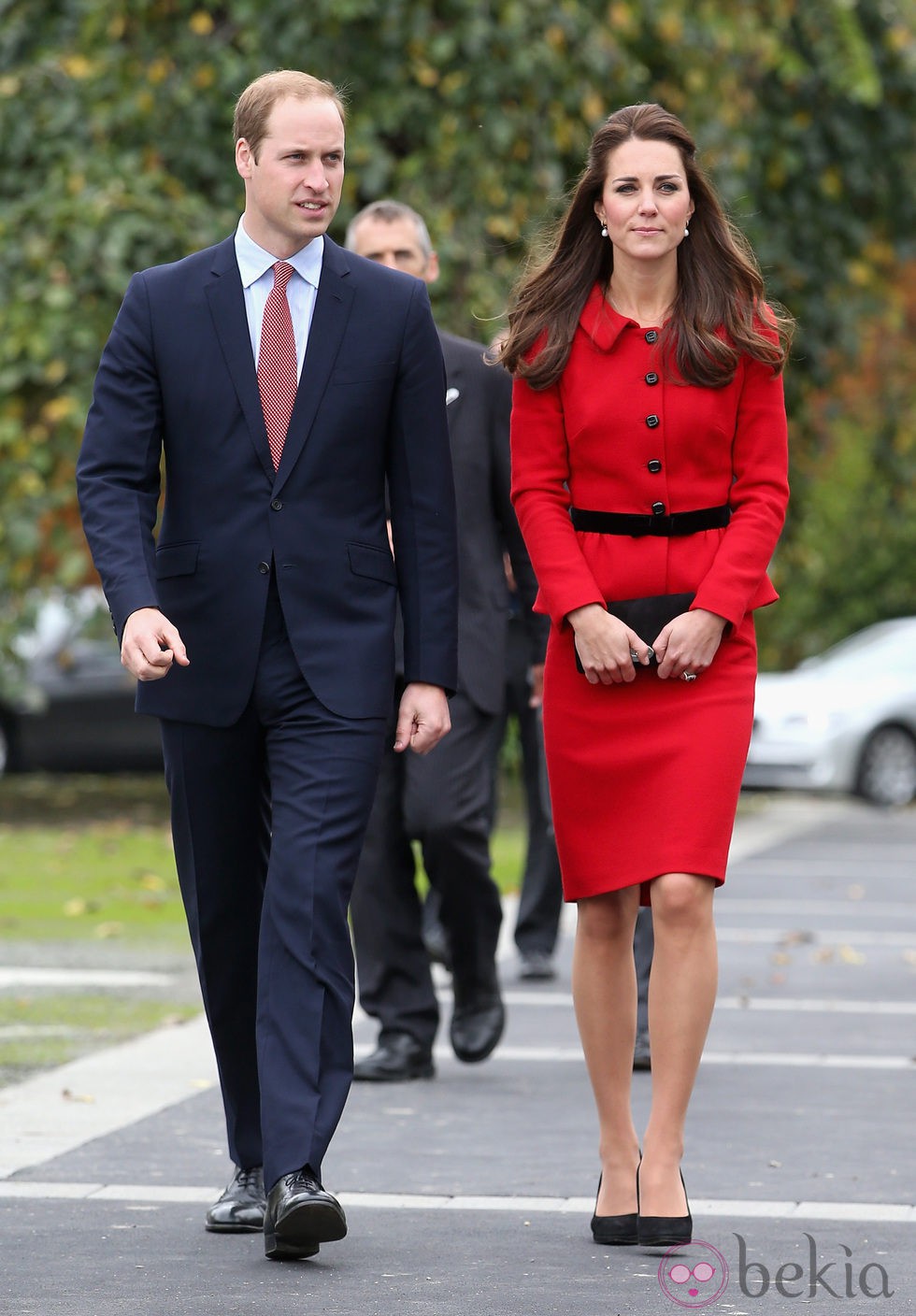 El Príncipe Guillermo y Kate Middleton en Christchurch