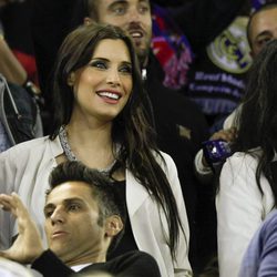 Pilar Rubio y Vania Millán en la final de la Copa del Rey 2014