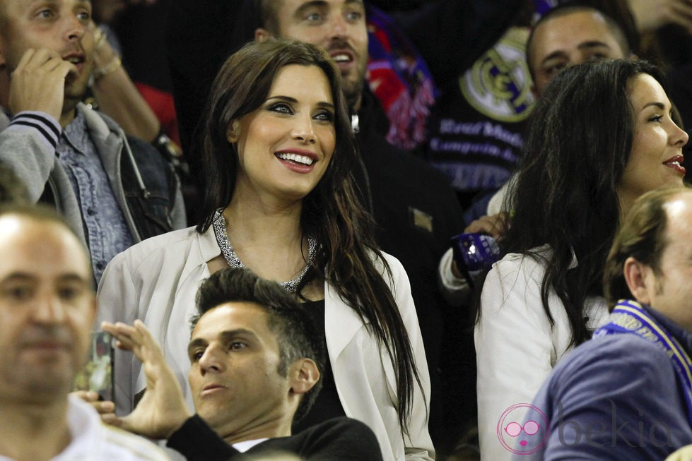 Pilar Rubio y Vania Millán en la final de la Copa del Rey 2014