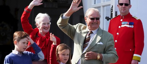 Margarita de Dinamarca celebra su 74 cumpleaños con el Príncipe Enrique, el Príncipe Christian y la Princesa Isabel 