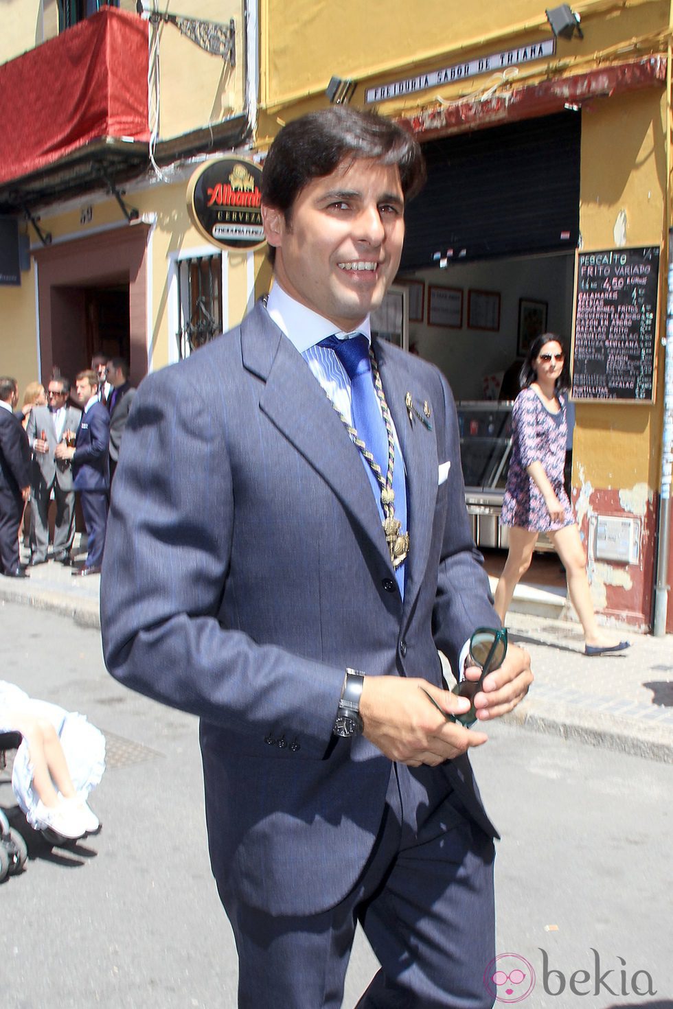 Fran Rivera en la Semana Santa de Sevilla 2014