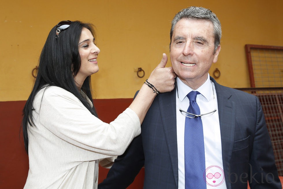 José Ortega Cano y Ana María Aldón en la plaza de toros de Cieza