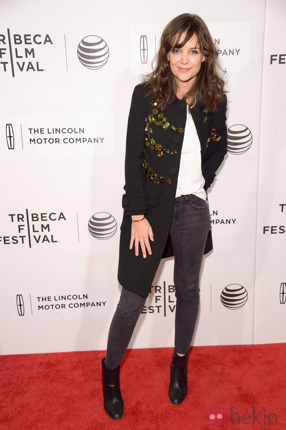 Katie Holmes en el Festival de Cine Tribeca 2014 en Nueva York