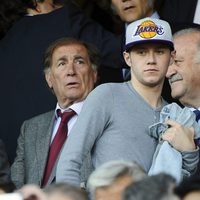 Niall Horan en el partido Atlético de Madrid-Chelsea