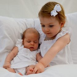 Primera imagen de la Princesa Leonor y Estela de Suecia juntas